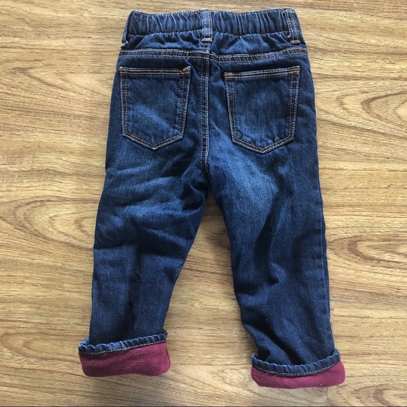 🔥 PM EDITOR PICKED Old Navy Fleece Lined Jeans 2T - Picture 2 of 5
